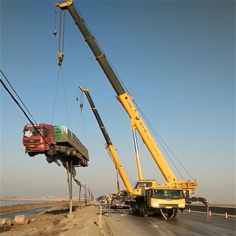 通海口镇吊车怎么吊货车